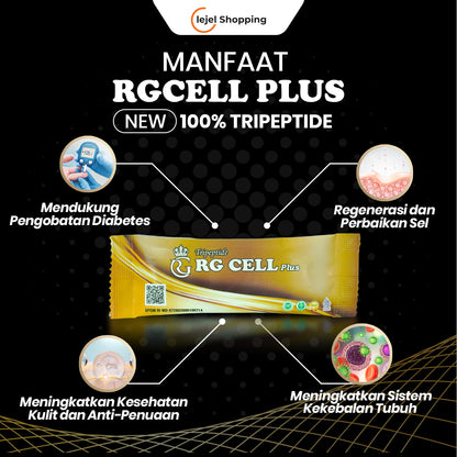 TRIPEPTIDE Obat Diabetes Herbal Turunkan Gula Darah Tinggi dan Perbaiki Pankreas RG CELL PLUS - 100%