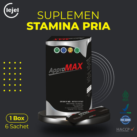 Appromax Suplemen Stamina Pria Dewasa