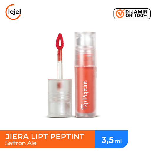 BIBIR FRESH dengan JIERA LIP PEPETINT  Saffron Ale