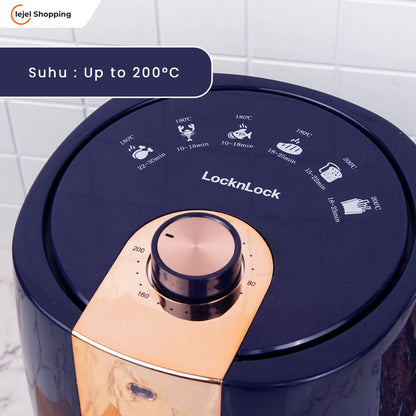 LocknLock Air Fryer 2,3L Dark Blue