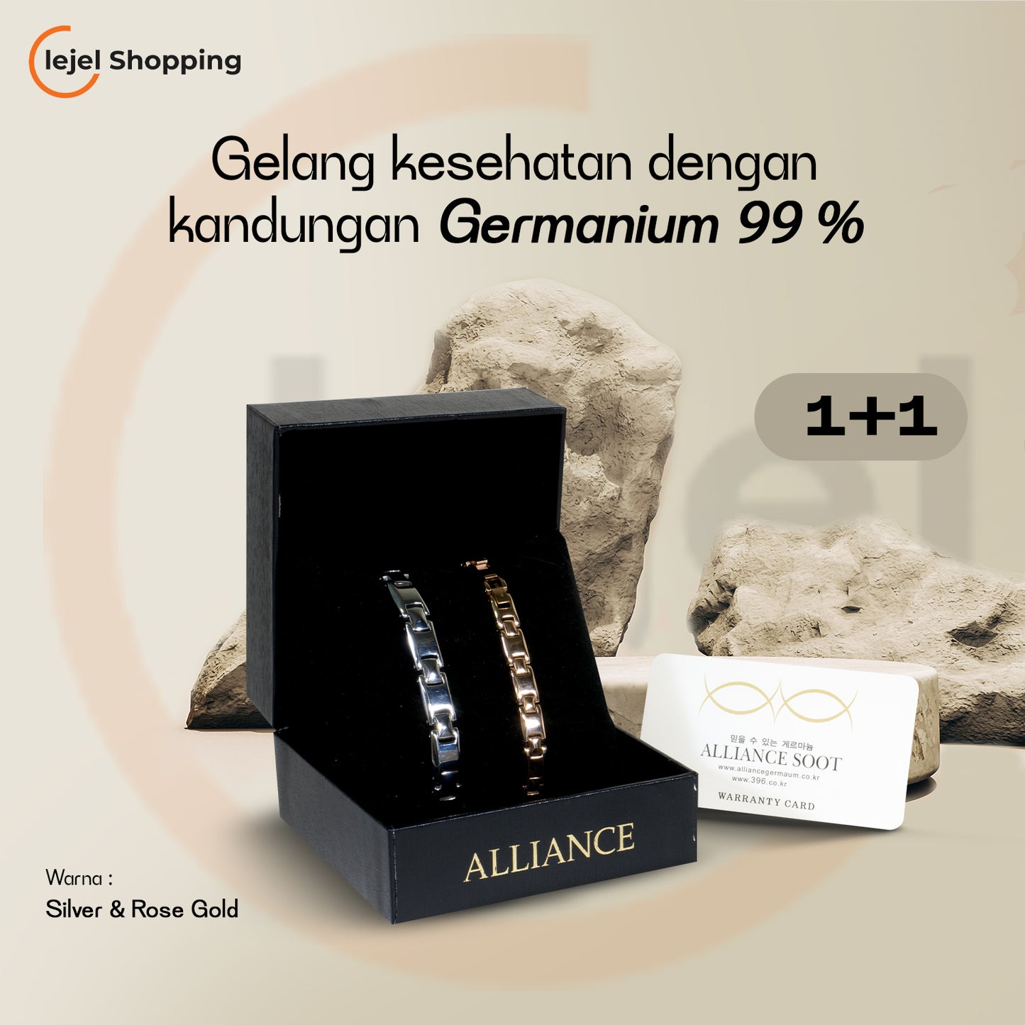 New Alliance Gelang Kesehatan Germanium