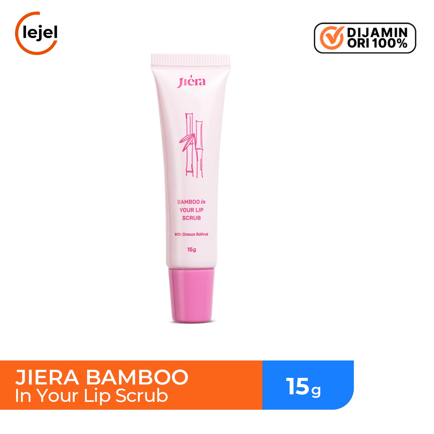 BIBIR SEXY dengan JIERA BAMBOO in Your Lip Scrub