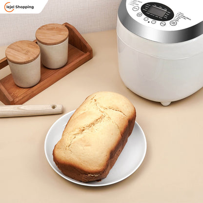 LOCKNLOCK Bread Maker EJB121 1250Gr - White (Mesin Pembuat Roti Multifungsi)