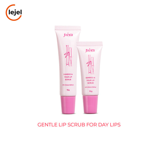 BIBIR SEXY dengan JIERA BAMBOO in Your Lip Scrub