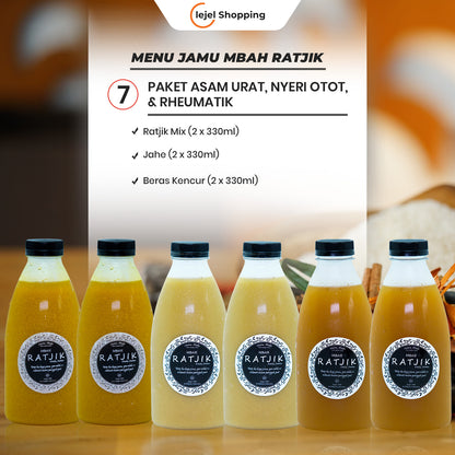 JAMU RATJIK Tradisional Herbal Indonesia Menjaga Stamina & Kesehatan