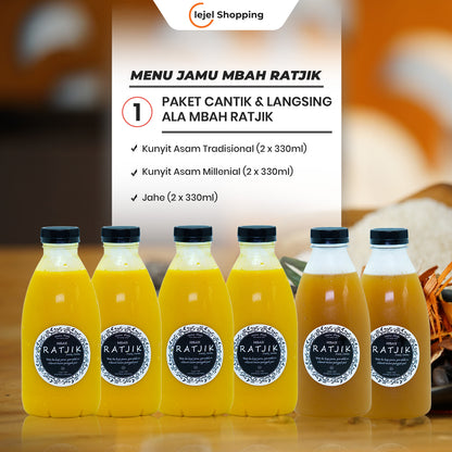 JAMU RATJIK Tradisional Herbal Indonesia Menjaga Stamina & Kesehatan