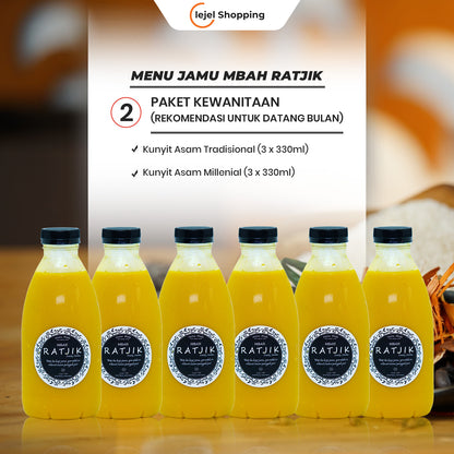 JAMU RATJIK Tradisional Herbal Indonesia Menjaga Stamina & Kesehatan