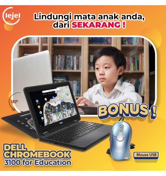 DELL CHROMEBOOK 3100 TERMURAH DISKON 500RB!!!