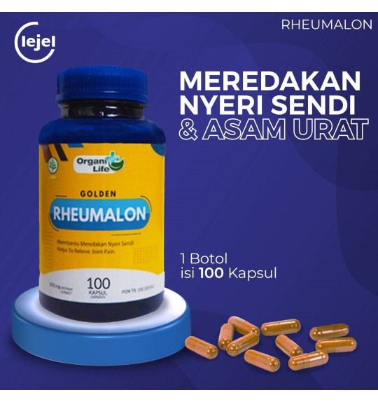 RHEUMALON Herbal Alami Pereda Nyeri Sendi & Rematik 1 Box