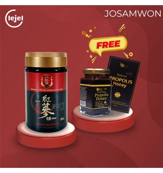 JOSAMWON Premium Ginseng Merah Korea untuk Imunitas & Kesehatan Kulit